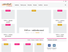 Tablet Screenshot of moda-online.pl